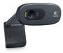 Logitech C270 Webcam HD 720p avec microphone intégré et technologie RightLight pour appels vidéo