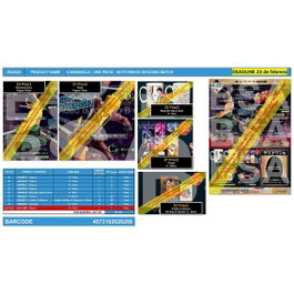 Ichiban Kuji One Piece Both Wings Deciding Match - Lot de 80 articles