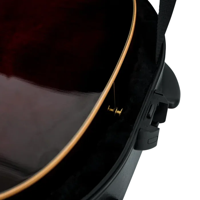 Gator Étui rigide moulé pour guitare acoustique dreadnought TSA ATA - Noir Gator Étui rigide moulé pour guitare acoustique dreadnought TSA ATA - Noir