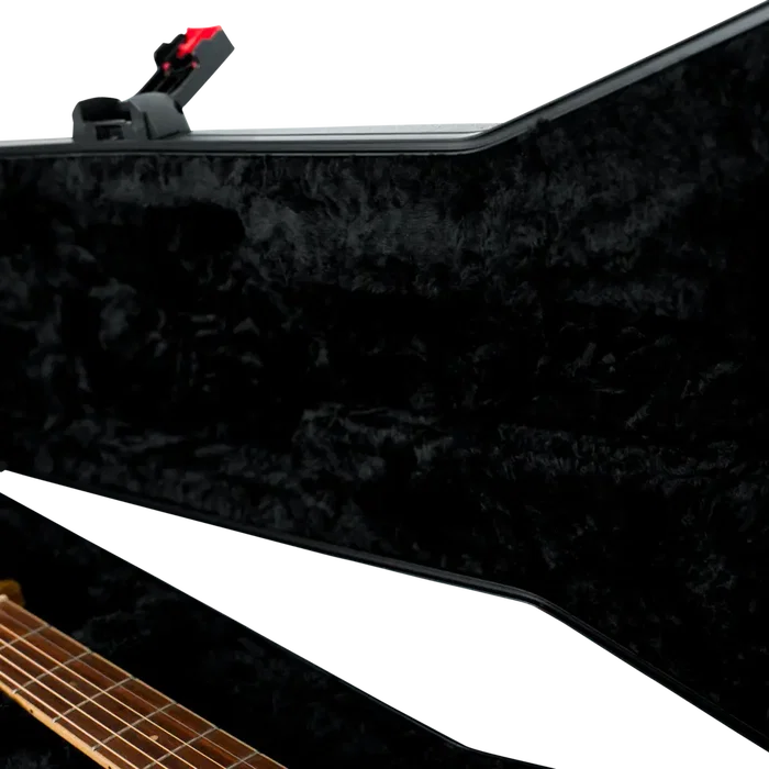 Gator Étui rigide moulé pour guitare acoustique dreadnought TSA ATA - Noir Gator Étui rigide moulé pour guitare acoustique dreadnought TSA ATA - Noir