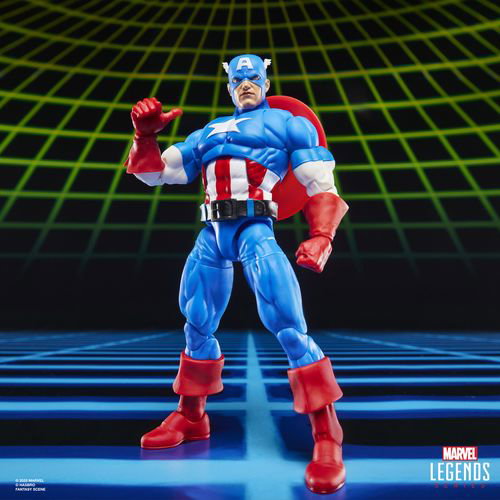 Hasbro Marvel Legends Gamerverse Pack de 2 Figurines Captain America vs Venom 15 cm avec 8 Accessoires