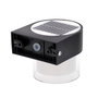 Applique murale solaire LED avec détecteur de mouvement radar, panneau 0,5 W, IP65, 2700K
