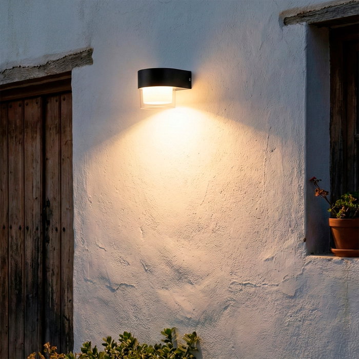 Applique murale solaire LED avec détecteur de mouvement radar, panneau 0,5 W, IP65, 2700K Applique murale solaire LED avec détecteur de mouvement radar, panneau 0,5 W, IP65, 2700K