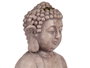Ibergarden Bouddha Polyrésine Mains Jointes Petit Gris 17x37x26 cm (Set de 2)