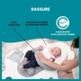 Babymoov Réducteur anti-coliques CloudNest avec bouteille d'eau chaude intégrée pour le bien-être de bébé