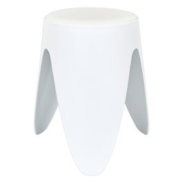 Home Deco Factory Tabouret Eve Blanco Blanc