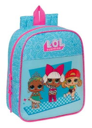 Safta Sac à dos de crèche adapté chariot LOL Surprise Divas - Dimensions: 22 cm x 27 cm x 10 cm