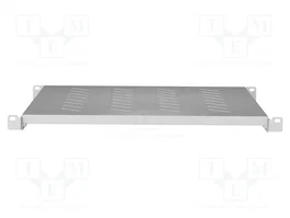 LANBERG Étagère de rack 1U grise Standard 19 pouces