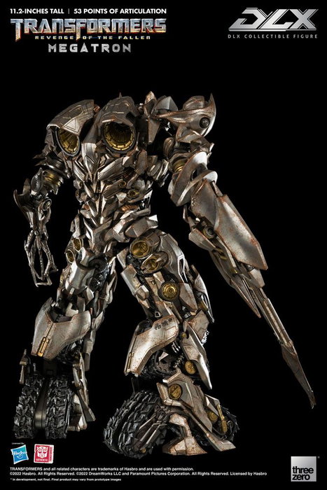 ThreeZero Transformers 2 : La Revanche figurine 1/6 DLX Megatron 28 cm