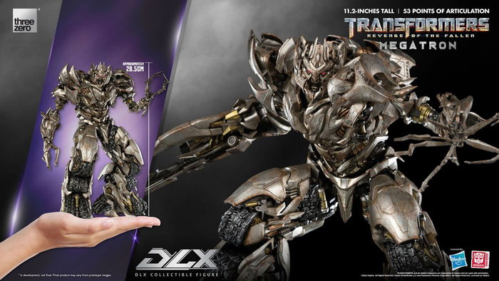 ThreeZero Transformers 2 : La Revanche figurine 1/6 DLX Megatron 28 cm