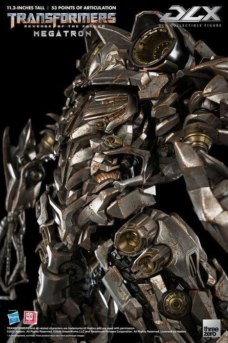 ThreeZero Transformers 2 : La Revanche figurine 1/6 DLX Megatron 28 cm