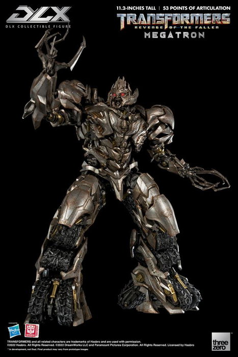 ThreeZero Transformers 2 : La Revanche figurine 1/6 DLX Megatron 28 cm