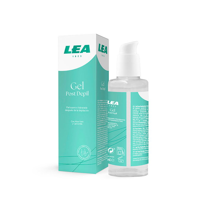 Lea - Gel déodorant unisexe après rasage 100 ml - Soin apaisant et hydratant pour la peau