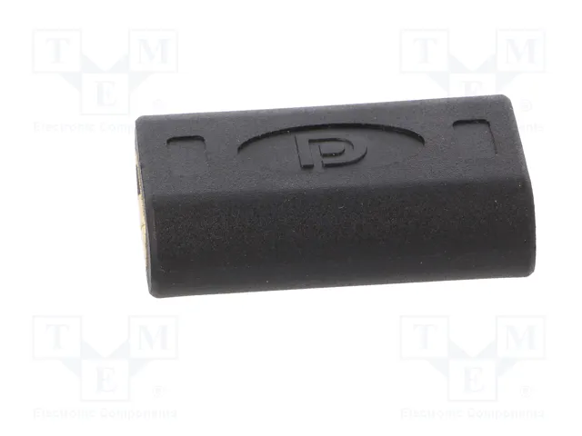 LOGILINK Adaptateur DisplayPort socle, de deux côtés, DisplayPort 1.4 noir