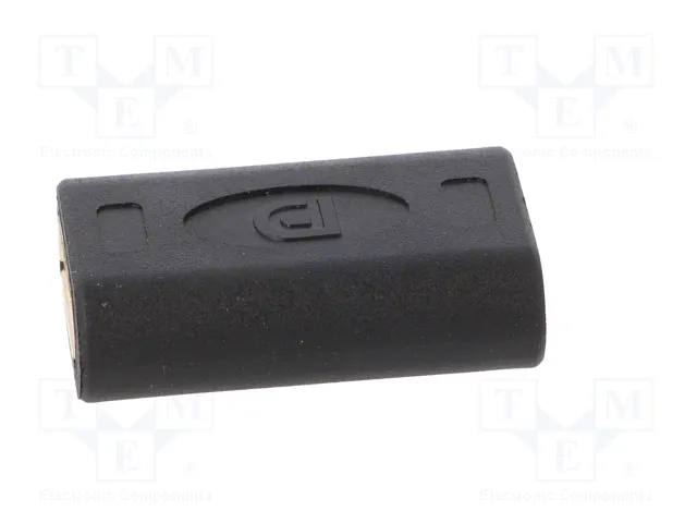 LOGILINK Adaptateur DisplayPort socle, de deux côtés, DisplayPort 1.4 noir