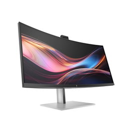 HP Série 7 Pro 734pm Moniteur LED incurvé 34" WQHD 120 Hz IPS Noir Argent (8K157UT#ABB)