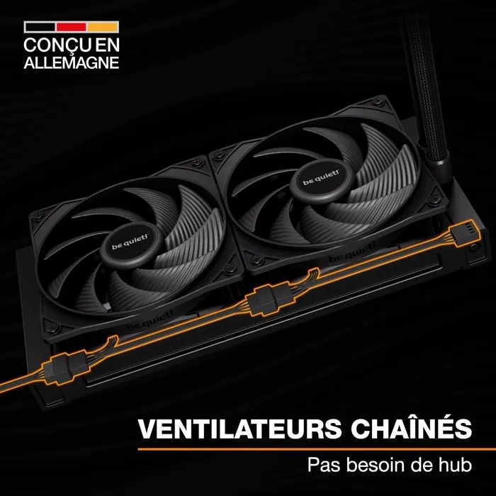 Be Quiet! Pure Loop 3 Watercooling BW027EU - Refroidissement liquide silencieux de processeur - 240 mm Be Quiet! Pure Loop 3 Watercooling BW027EU - Refroidissement liquide silencieux de processeur - 240 mm