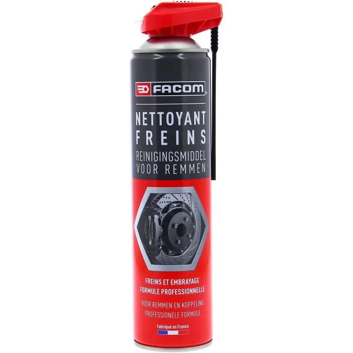 Facom Nettoyant pour Freins et Embrayage - 600 ml - Compatible Systèmes Carbone et Céramique Facom Nettoyant pour Freins et Embrayage - 600 ml - Compatible Systèmes Carbone et Céramique