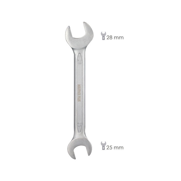 WOLFPACK LINEA PROFESIONAL Clé fixe DIN 3110 25x28 mm