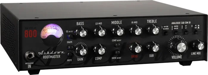 ASHDOWN RM-800-EVO-III Amplificateur Basse Tête de Transistor 800W Rootmaster EVO III ASHDOWN RM-800-EVO-III Amplificateur Basse Tête de Transistor 800W Rootmaster EVO III