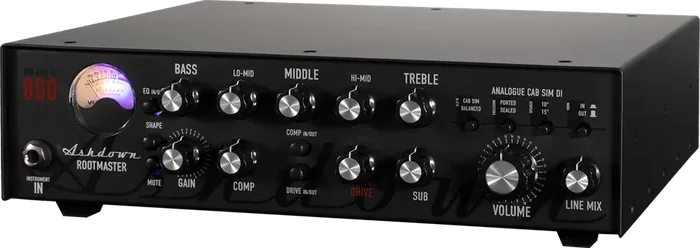 ASHDOWN RM-800-EVO-III Amplificateur Basse Tête de Transistor 800W Rootmaster EVO III ASHDOWN RM-800-EVO-III Amplificateur Basse Tête de Transistor 800W Rootmaster EVO III
