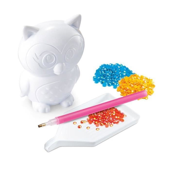 Lexibook Crazart - Kit de création de figurines 3D en pierres précieuses