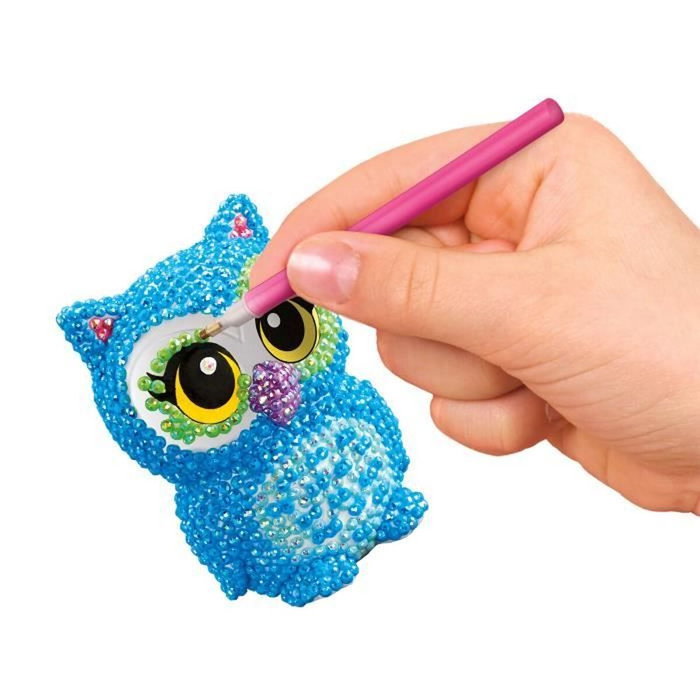Lexibook Crazart - Kit de création de figurines 3D en pierres précieuses