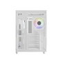 LC-Power LC-8001W-ON Pro-Storm Light - Boîtier PC Gaming Midi Tower - Blanc