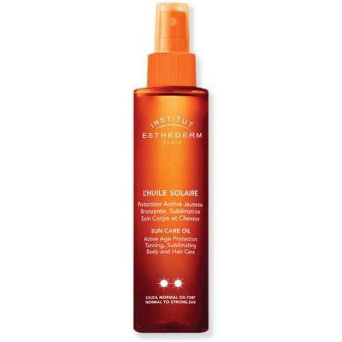 Institut Esthederm L'HUILE SOLAIRE Corps et Cheveux Soleil Modéré Institut Esthederm L'HUILE SOLAIRE Corps et Cheveux Soleil Modéré