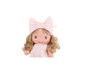 Marina & Pau Piu mono - Poupée rose à pois en vinyle 25 cm, avec étui, produit en espagnol