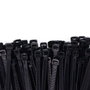 Edm Brides de câble en nylon noir 762 x 9 mm lot de 100 résistants aux UV et à la température -40°C à 85°C