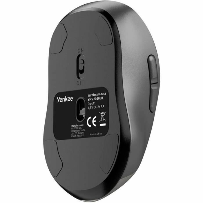 Yenkee YMS 2010SR Souris sans fil rechargeable Gris Yenkee YMS 2010SR Souris sans fil rechargeable Gris