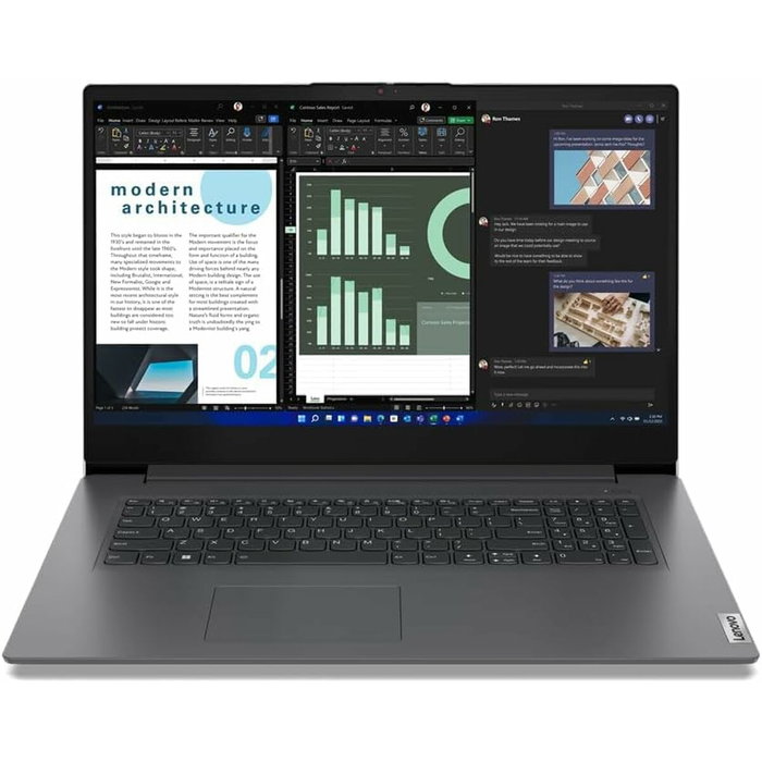 Ordinateur Portable Lenovo V17 G4 IRU 17,3" 8 GB RAM 256 GB SSD I3-1315U Espagnol Qwerty Ordinateur Portable Lenovo V17 G4 IRU 17,3" 8 GB RAM 256 GB SSD I3-1315U Espagnol Qwerty