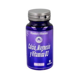 YNSADIET Calcio, Magnesio y Vit. D3 + Silicio Org. 90 comprimidos