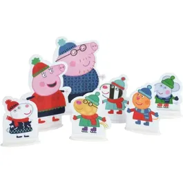 JEMINI - Calendrier de l'Avent Peppa Pig 36 pièces - 36 x 39.5 cm - Inclut peluches, décorations et activités