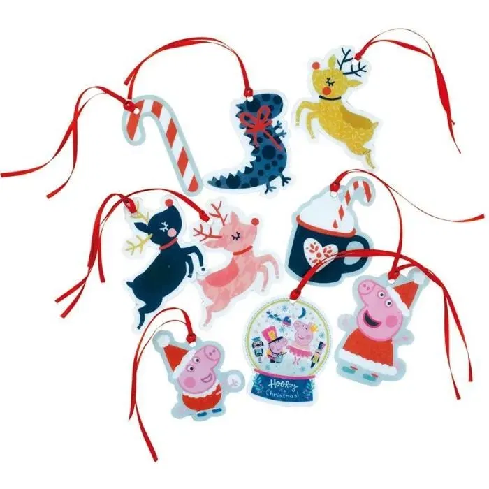 JEMINI - Calendrier de l'Avent Peppa Pig 36 pièces - 36 x 39.5 cm - Inclut peluches, décorations et activités
