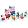 JEMINI - Calendrier de l'Avent Peppa Pig 36 pièces - 36 x 39.5 cm - Inclut peluches, décorations et activités