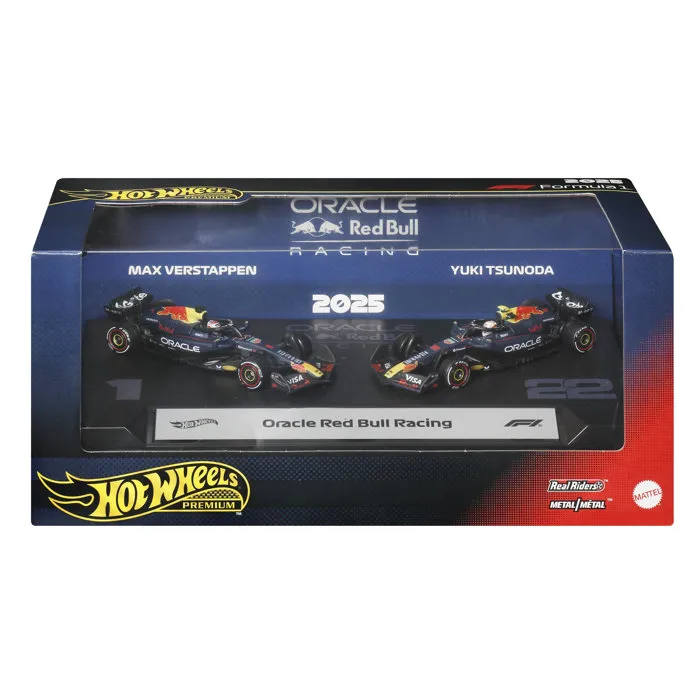 Hot Wheels Pack de 2 véhicules F1 1:64