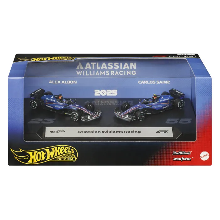 Hot Wheels Pack de 2 véhicules F1 1:64