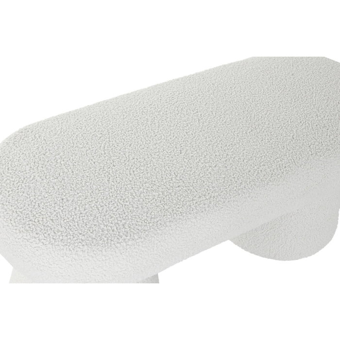 Home ESPRIT Chausse-pieds Blanc Polyester 100 x 42 x 46 cm