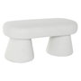 Home ESPRIT Chausse-pieds Blanc Polyester 100 x 42 x 46 cm