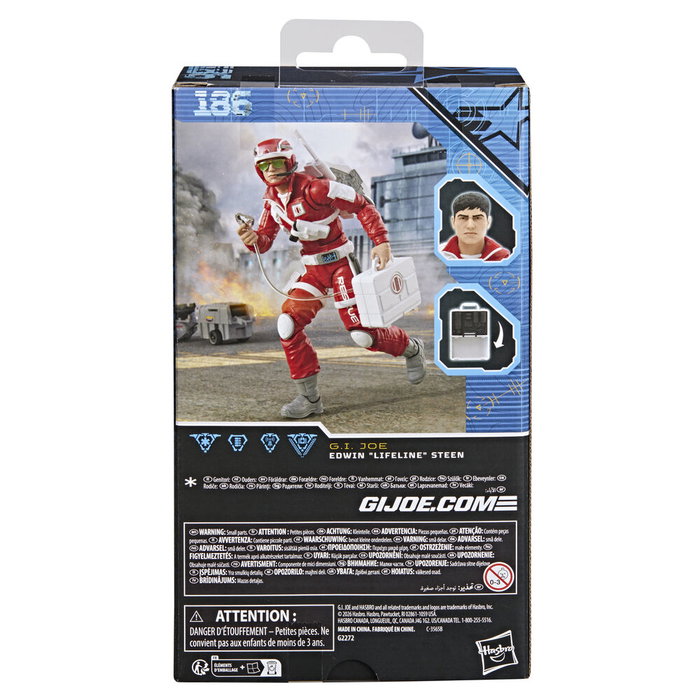 Hasbro G.I. Joe Classified Series figurine Edwin « Lifeline » Steen 15 cm