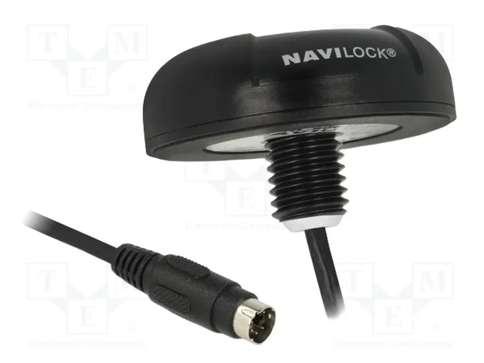 NAVILOCK Antenne GNSS automobile avec connecteur MD6 - 5m NAVILOCK Antenne GNSS automobile avec connecteur MD6 - 5m