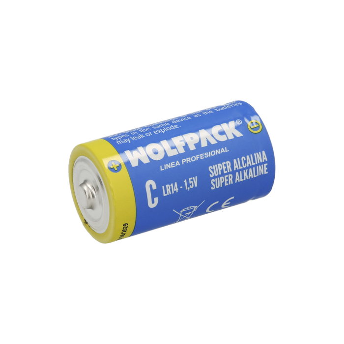 Wolfpack LINEA PROFESIONAL Piles Alcalines C - LR14 (Blister de 2 pièces) Wolfpack LINEA PROFESIONAL Piles Alcalines C - LR14 (Blister de 2 pièces)