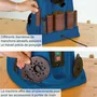 Scheppach Ponceuse Oscillante OSM100 - Course 16 mm - 450W