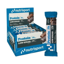 NUTRISPORT Barres Low Sugar Choco Brownie 16 unités