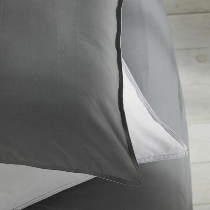 Today Parure de couette Charme Gris clair x Dune Constance 260 x 240 cm Today Parure de couette Charme Gris clair x Dune Constance 260 x 240 cm