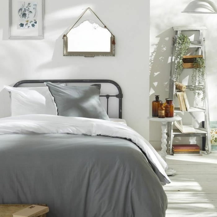 Today Parure de couette Charme Gris clair x Dune Constance 260 x 240 cm Today Parure de couette Charme Gris clair x Dune Constance 260 x 240 cm