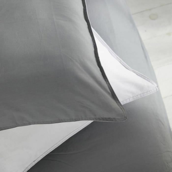 Today Parure de couette Charme Gris clair x Dune Constance 260 x 240 cm Today Parure de couette Charme Gris clair x Dune Constance 260 x 240 cm