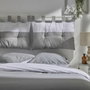 Today Parure de couette Charme Gris clair x Dune Constance 260 x 240 cm